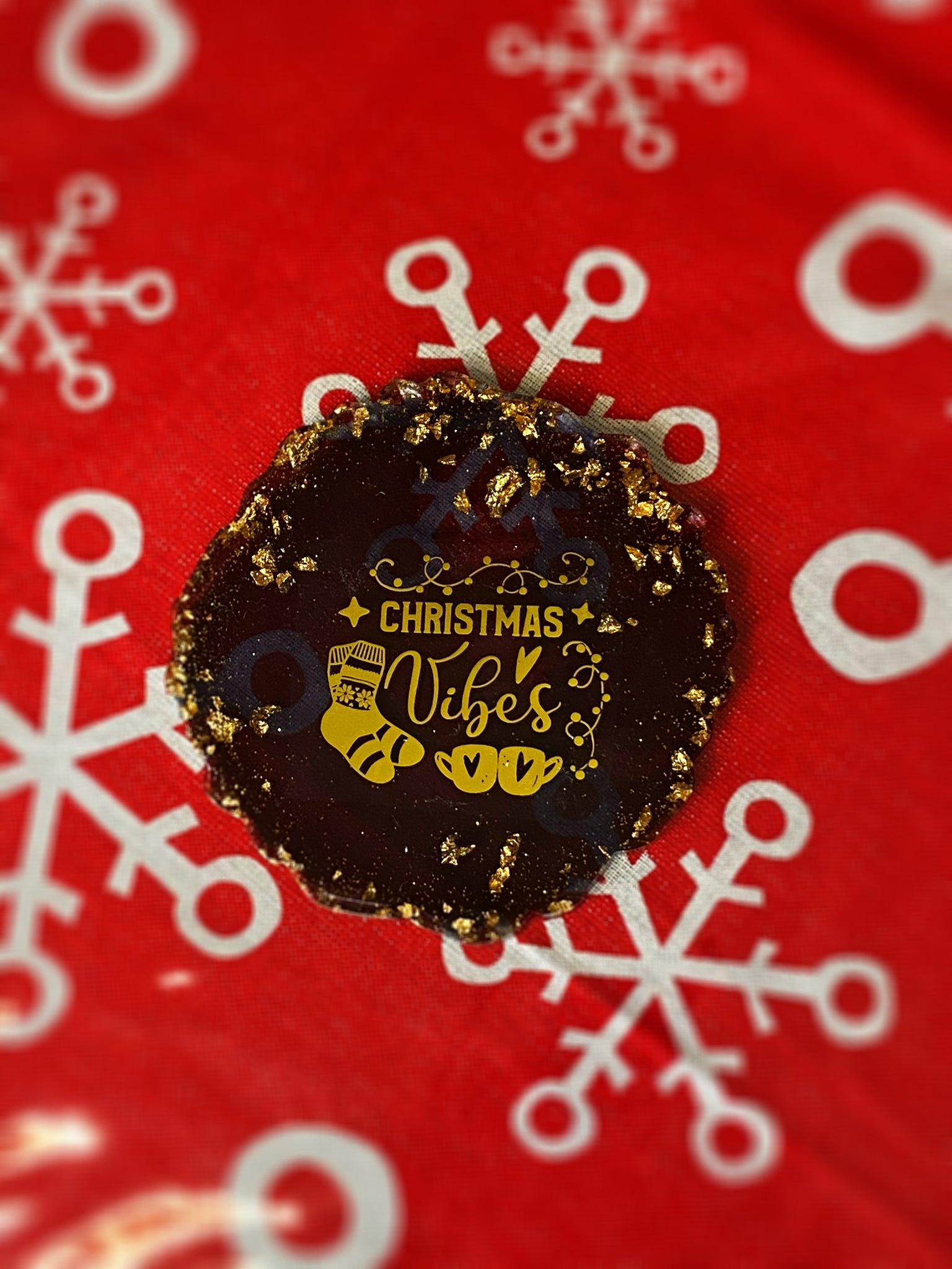 Christmas Vibes Coaster